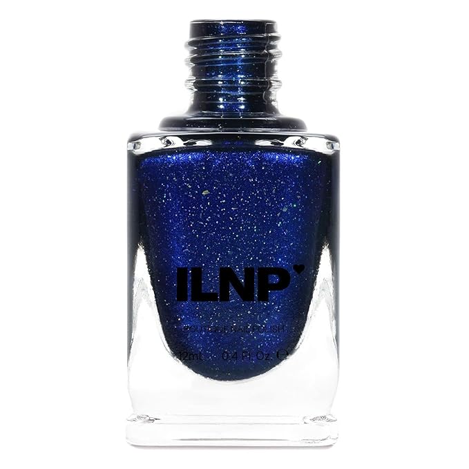 ILNP Looking Up - Midnight Blue Holographic Nail Polish