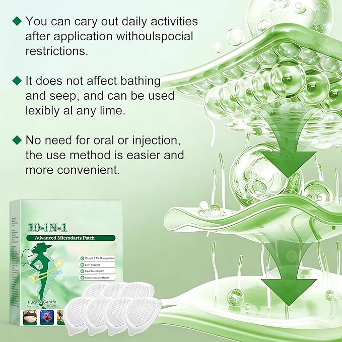 Moringa 10-in-1 Nano Microdarts Patch, 2026 New Advanced Moringa Patches, Natural Skin Care Patchs for Women and Men, Firming Skin, Gentle Formula for All Skin (2 Boxes)