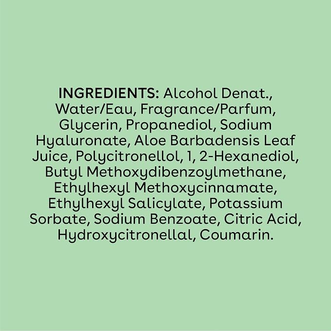 eos Cashmere Body Mist, Crème de Pistachio, Body Spray for Women, Pistachio Perfume, Hair Mist, Moisturizing, Hyaluronic Acid, Glycerin, Vegan, Cruelty-free, 6 fl oz
