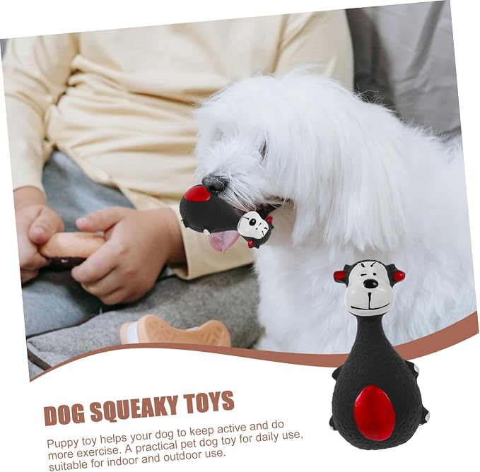HANABASS Dog Chewing Toy Squeaky Chewable Pet Plaything for Dogs and Easy to Interactive Puppy Toy