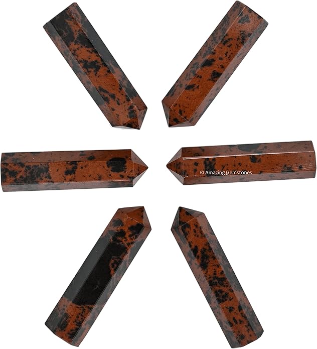 Amazing Gemstone Crystal Points Bulk Healing Crystals & Stones - Premium Single Terminated Healing Wand Point Bulk Crystals for Crafts, Crystal Grid, DIY Work