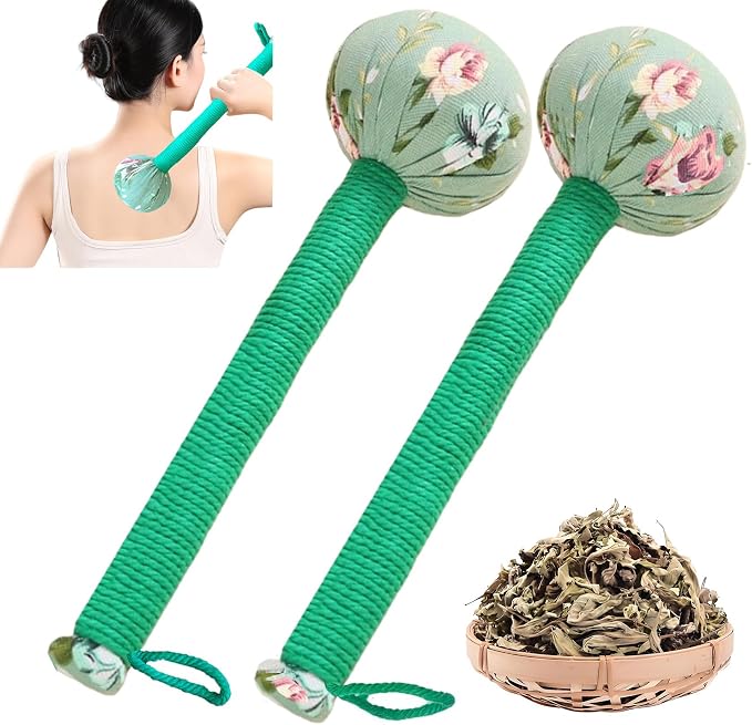 Body Massage Hammer, Manual Back Massager Tool for Body Relief | for Pain Relief, Muscle Relaxation, Acupressure - Ergonomic Grip with US Des