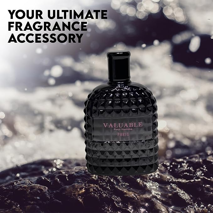 A CENTER Men's Cologne Gift Set Include Valentine Milano,Valentine,Very Excited & Valuable Paris - 3.4 Fl Oz Each | Vanilla Bourbon, Leather & Amber Floral Fragrance | Luxury Eau de Toilette Quartet