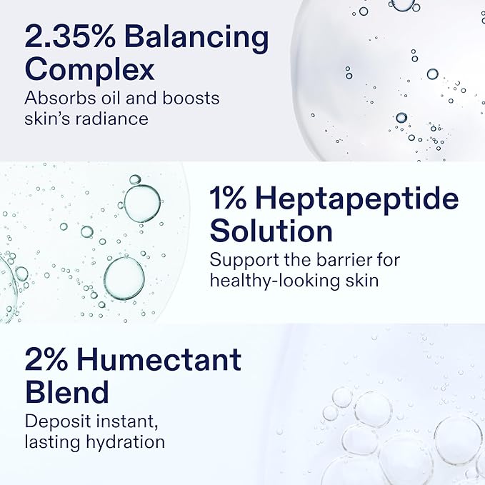 Skinfix Barrier Balancing Water Cream XL - 3.38 oz - Weightless Moisturizer with Hyaluronic Acid & Niacinamide - Combo + Oily Skin - Acne-Safe, Non-Comedogenic, Fragrance Free, Vegan, Cruelty Free