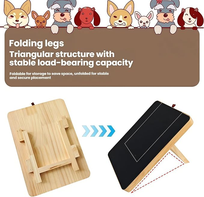 Wooden Dog Paw Nail Care Board