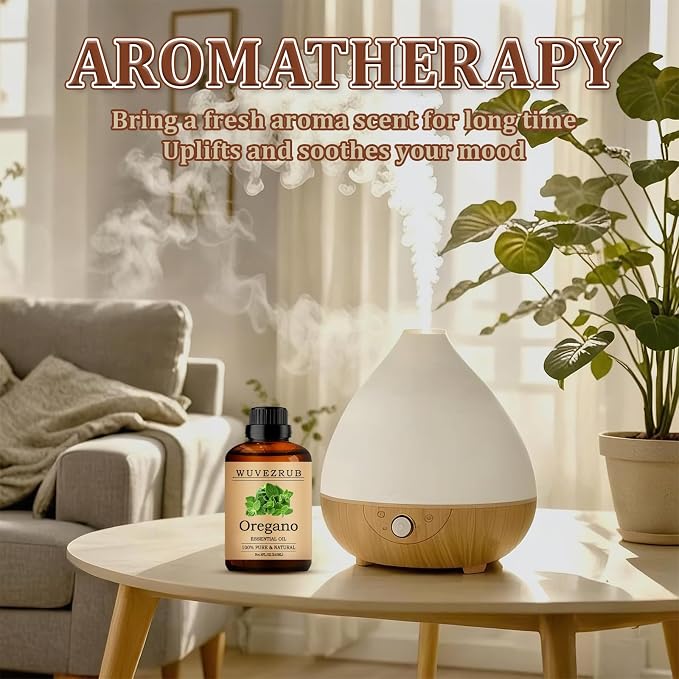 Oregano Essential Oil 240ML - 100% Pure and Natural Oils for Aromatherapy Diffuser - 8 Fl Oz/Oregano