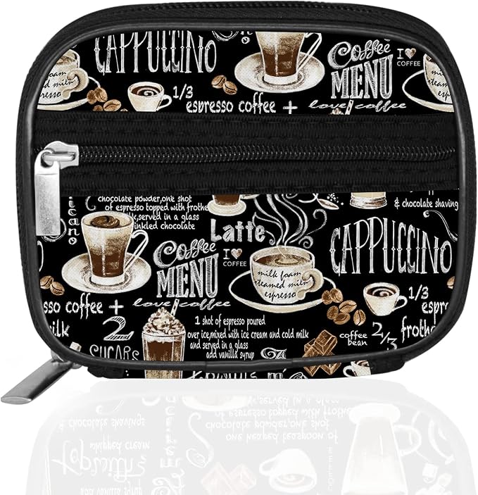 Serfeymi Weekly Travel Pill Organizer Pill Case for Purse with Removable 7 Day Pill Box, Fashionable Travel Medicine Organizer Pill Container for Medicine, Vitamin, Supplement - Black 02