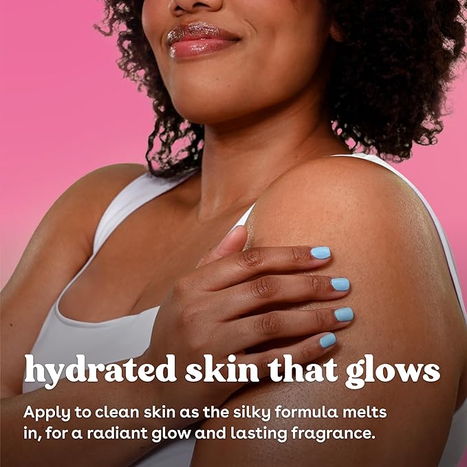 eos Shea Better Body Lotion Strawberry Dream, 24-Hour Moisture Skin Care, Lightweight & Non-Greasy, Natural Shea, Vegan, Strawberry Body Lotion, 16 fl oz