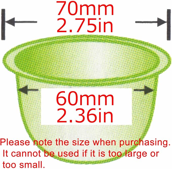 Tea Strainer Teapot Replacement Part Repair Dia. 2.75 in 70mm Basket Filter | Tea Strainer Teapot Replacement Part Repair Diameter 2.75 in 70mm Japan Green Tea Kyusu Stainless Steel Basket Filter