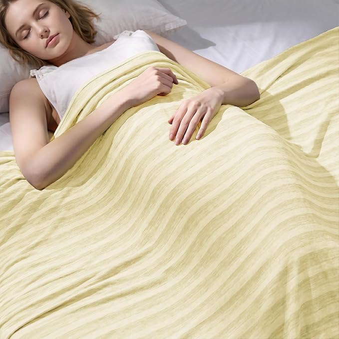 Cooling Blanket for Hot Sleepers Cold Summer Blanket Throw 50"x70" | Cold Summer Bed Blanket Keeps Cool for Night Sweats, Soft Lightweight Breathable Sofa Blankets for Kid Adults
