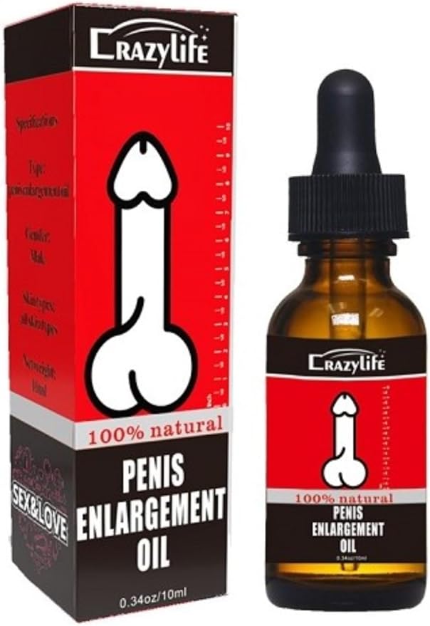 Massage Enlargment Oil for Men, Male Enlarge Oil Growth Oil CrazyLife for Men 10ML (Pack of 3)