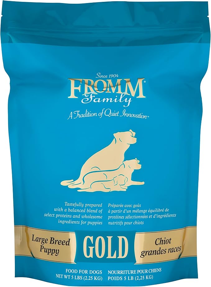 Fromm Large Breed Puppy Gold Premium Dry Dog Food - Chicken Recipe - 5 lb