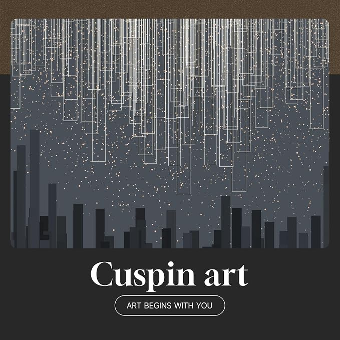 Large Framed Black Silver Modern Abstract Wall Art for Living Room, 3 Piece Elegant Luxury Art Prints Paintings Artwork for Walls, Glitter Pictures for Entryway Dining Room Bedroom Wall Decor 24x36 In