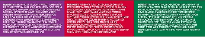Meow Mix Tenders in Sauce Wet Cat Food,Poultry & Beef Variety Pack,2.75 Ounce Cup,(Pack of 96)