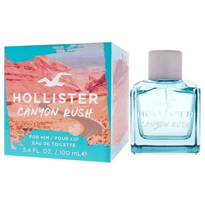 Canyon Rush by Hollister for Men - 3.4 oz EDT Spray