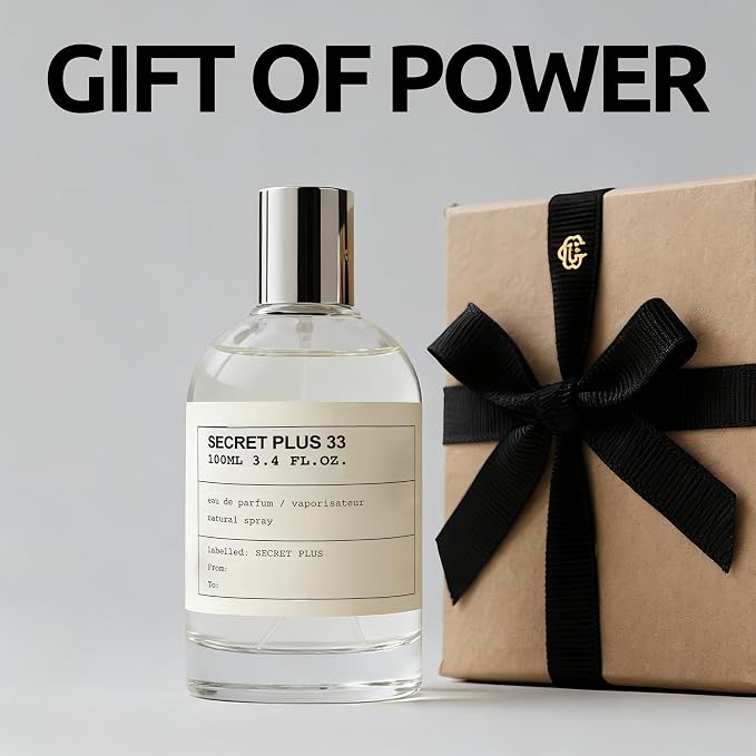 AFLUXE SECRET PLUS 33 Eau de Parfum for Men - 100ml - Long Lasting Cologne Spray, Gift of Power