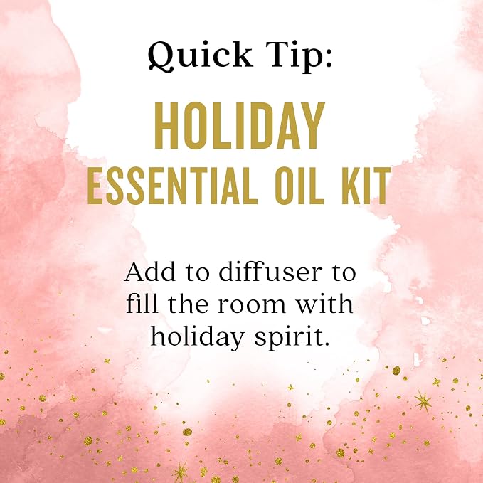 Aura Cacia Holiday Essential Oil Kit