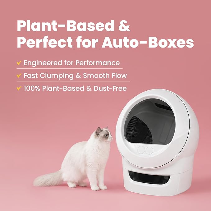 Lady N Tofu Cat Litter, Low Dust Compatible with Auto-Box Yosemite 9lb | Mini-Pellet Shape, Premium Clumping, Ultra Absorbent, Odor Control, Yosemite Scent, Woody Scent