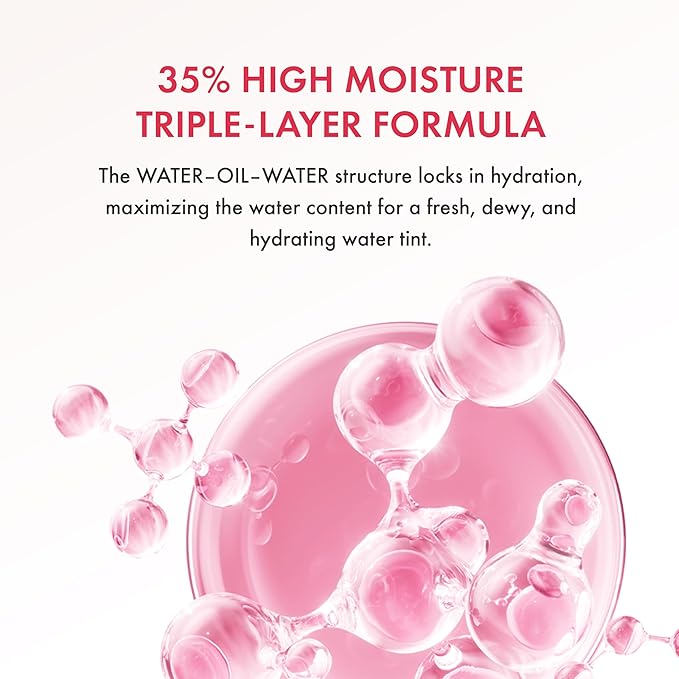Amuse SEOUL Daisy Flower Dew Tint 13 DEW BOKSOONGA | 35% High-moisture Water Tint, Long-lasting, Vitamin E Acetate, Moisturizing, No Peel Off, Lip Treatment, Non Sticky, Korean Lip Tint for Dry Lips
