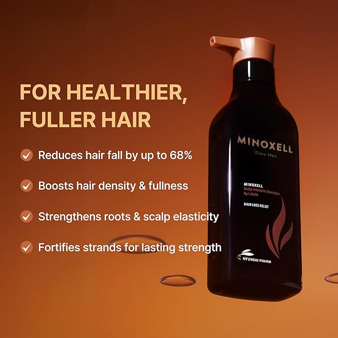 Scalp Intensive Shampoo with Biotin | Korean Shampoo for Hair Loss, Hair Regrowth, Thinning Hair, Volume Boost & Damage Repair (13.52 fl oz) | for hair growth, korean shampoo, Dandruff Control, Oily Roots, Hair loss, Volume Boost