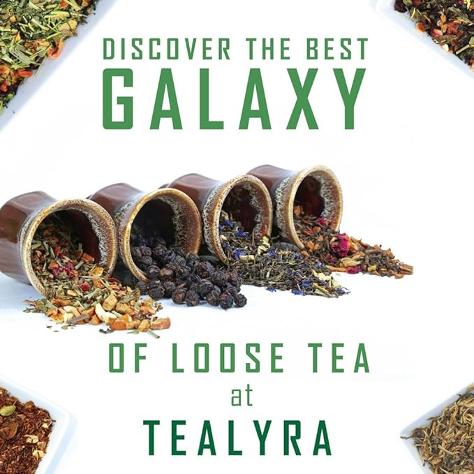 Tealyra - Aloha Hawaii - Pineapple - Hibiscus - Guava - Strawberry - Herbal Fruity Loose Leaf Tea - Hot or Iced - Caffeine Free - 112g (4-ounce)