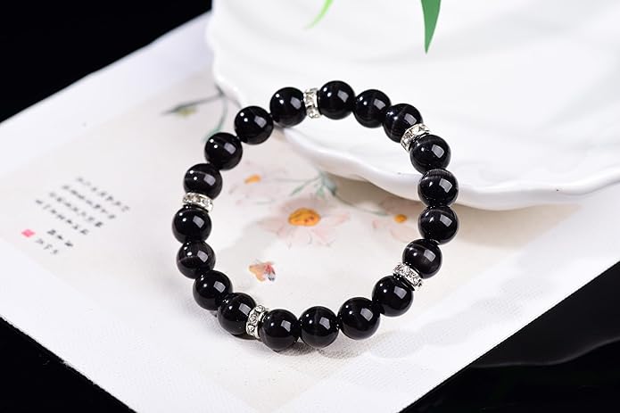 Healing Bracelet For Women Anxiety Crystal Bracelet Chakra Beaded Bracelets Rose Quartz Crystals And Healing Stones Yoga Bead Bracelet Calming Stretch Bracelet Stress Relief Gifts For Women