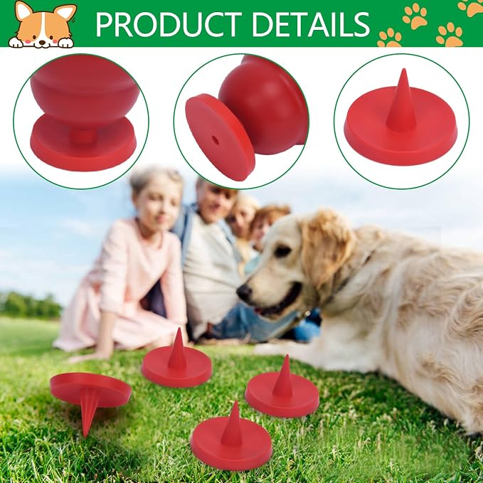 YeeBeny 4 Pack Dog Chew Toy Stopper Plug Fit L XL Kong Freezer Treat Toys