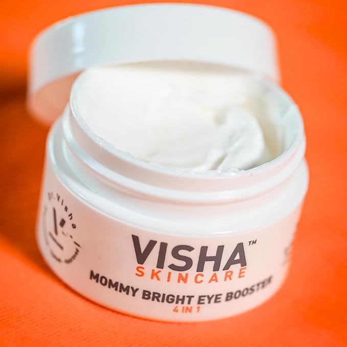 Visha Safe for Pregnant and Nursing Women to Dramatically Reduce Eye Puffiness and Minimize the Appearance of Dark Under-Eye Circles