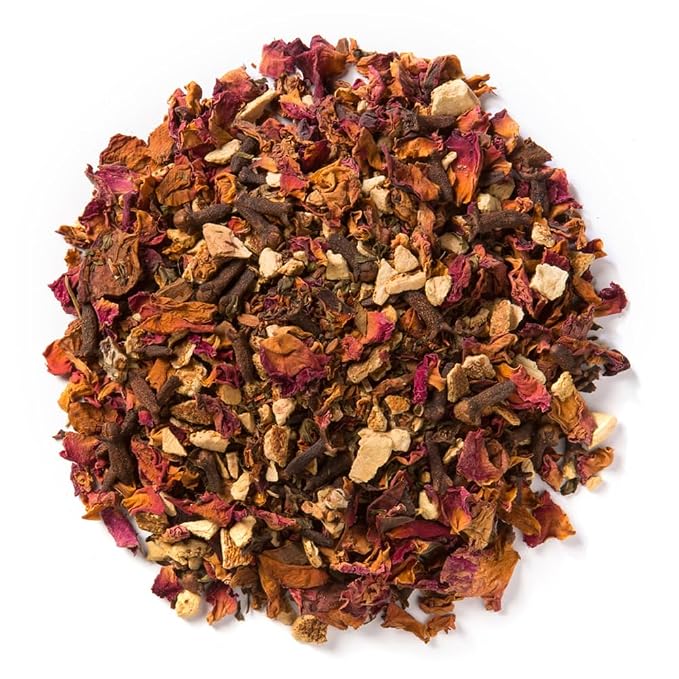 Davidson's Organics, Herbal Christmas Tea, Loose Leaf Tea, 16-Ounce Bag