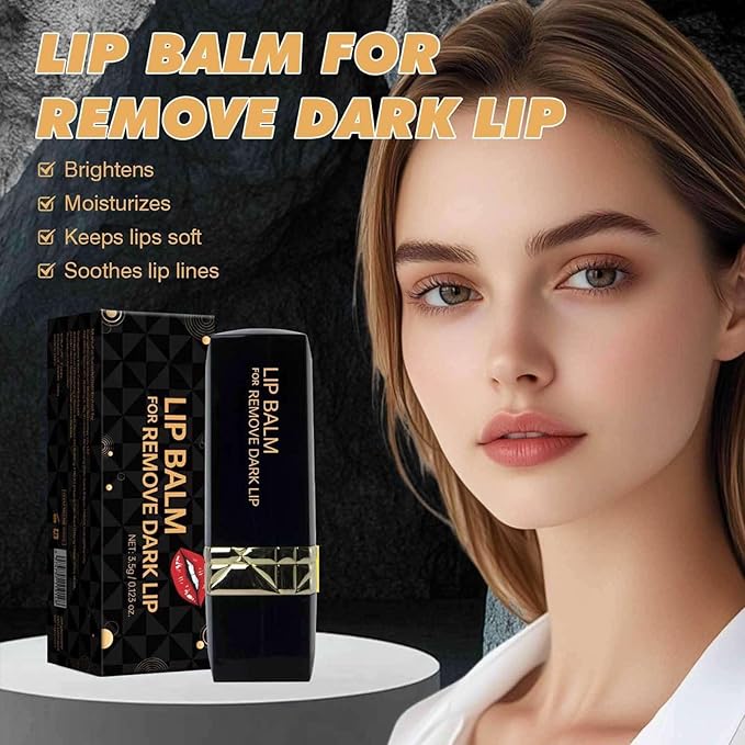 Lip Lightening Lip Balm for Dark Lips – Lip Softening & Hydration,Help Fade Dark Lip Discoloration, Moisturizing Lip Balm for Smokers,Reduces Discoloration & Fine Lines,for Men And Women