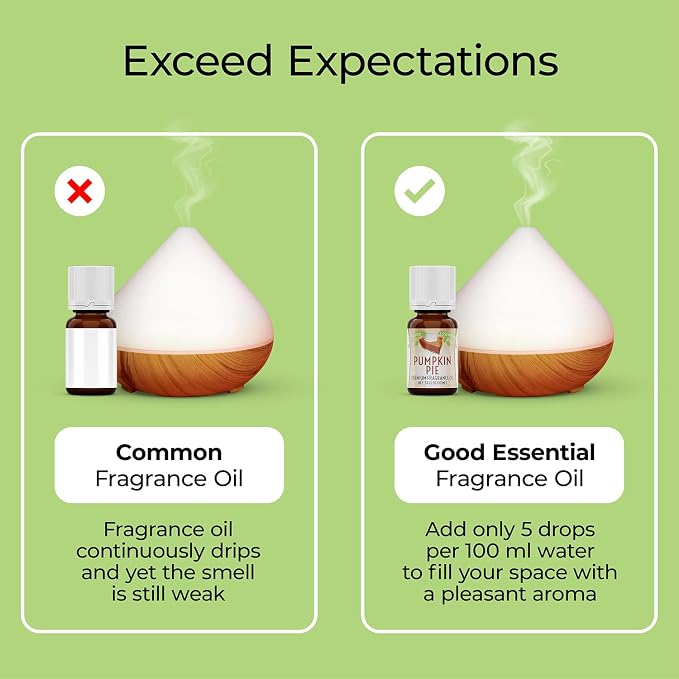 Good Essential Professional Harvest Spice Fragrance Oil 10 ml (0.33 fl oz) for Diffuser, Aromatherapy Oil, Candle & Soap Making