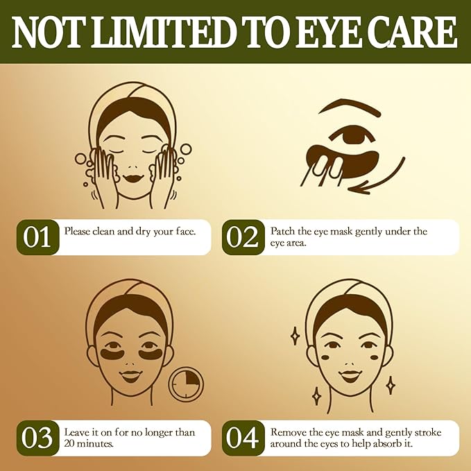 8 Count PDRN Micro Eye Patches,Dark Circle,Under Eye Patches For Puffy Eyes, Ceramides, Serum-Infused Eye Patches With Hyaluronic Acid & Collagen,Gentle Skin-Friendly