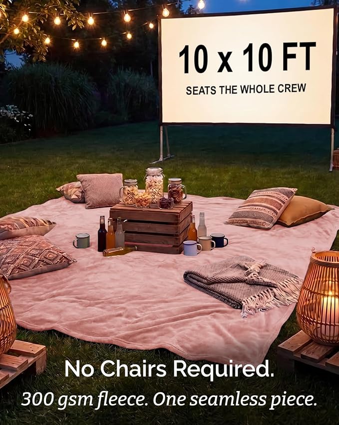 Ultra Soft Fleece Blanket Oversized King Size - Flannel Fleece Luxury Blanket - Lightweight for Couch Bed Chair - Thick, Warm and Breathable - All Season Cozy, Rose Pink