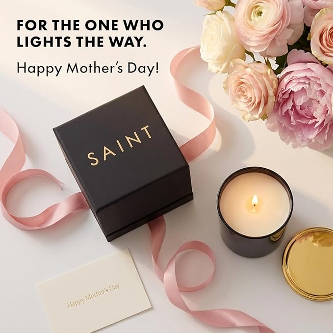 SAINT Jude Scented Candle with Prayer and Prayer Coin | Saint of Impossible Causes, Soy Coconut Aromatherapy Candle with 50 Hour Burn Time