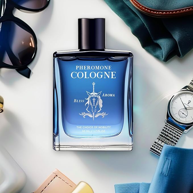 TKYT Pheromone Cologne for Men, Pure Premium Pheromone Cologne Perfume for Men Attract Women, Refreshing & Long-lasting Pheromone Essential Oil 1.7Oz