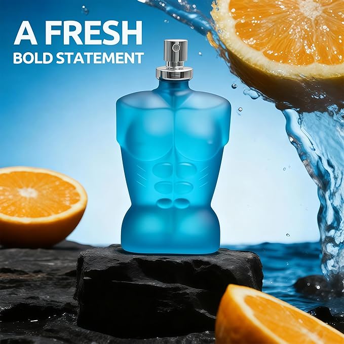 A CENTER Men's Cologne Gift Set 4 Pack(Sean's Boutique,Blue for Men Ultra,G) - 3.4 Fl Oz Each | Vanilla Bourbon, Leather & Amber Floral Fragrance | Luxury Eau de Toilette Quartet