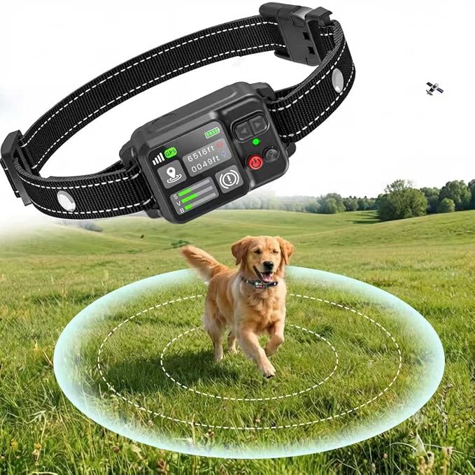 GPS Dog Collar Fence System Invisible Fence for Dogs
