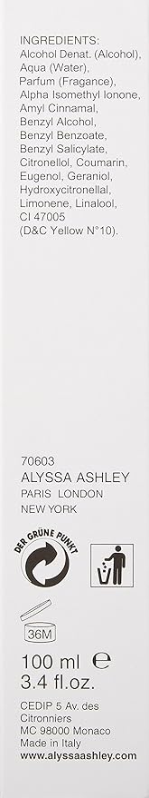 Ashley Alyssa Musk By Alyssa For Women. Eau De Toilette Spray 3.4 Ounces (Pack of 2)