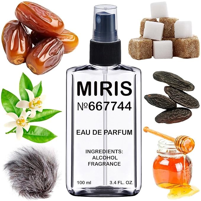 MIRIS No. 667744, Inspired by Arabians Musk, Long-Lasting Unisex Eau de Parfum for Women & Men, Spray 3.4 Fl Oz / 100 ml