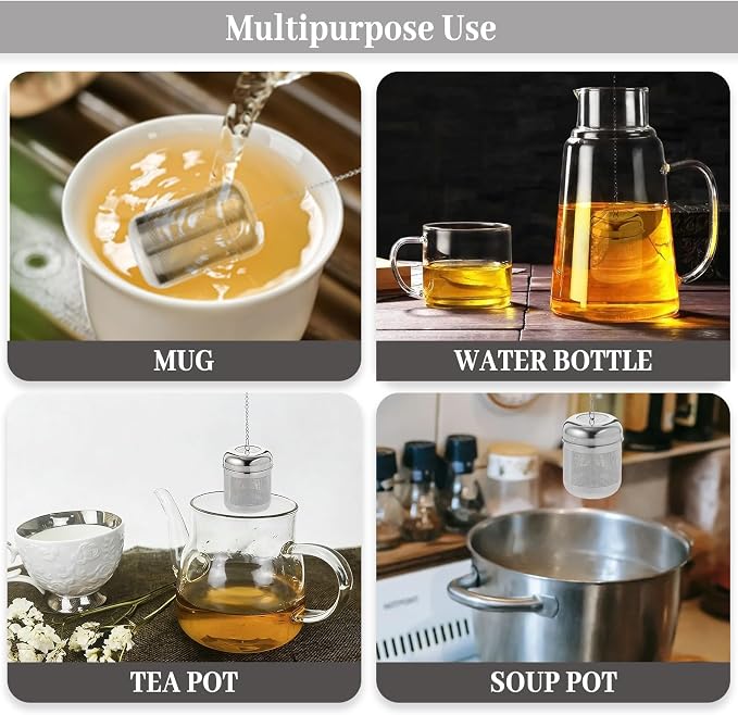 Stainless Steel Tea Infuser for Loose Leaf Tea Steeper,Tea Ball for Loose Leaf Tea,Loose Tea Infuser
