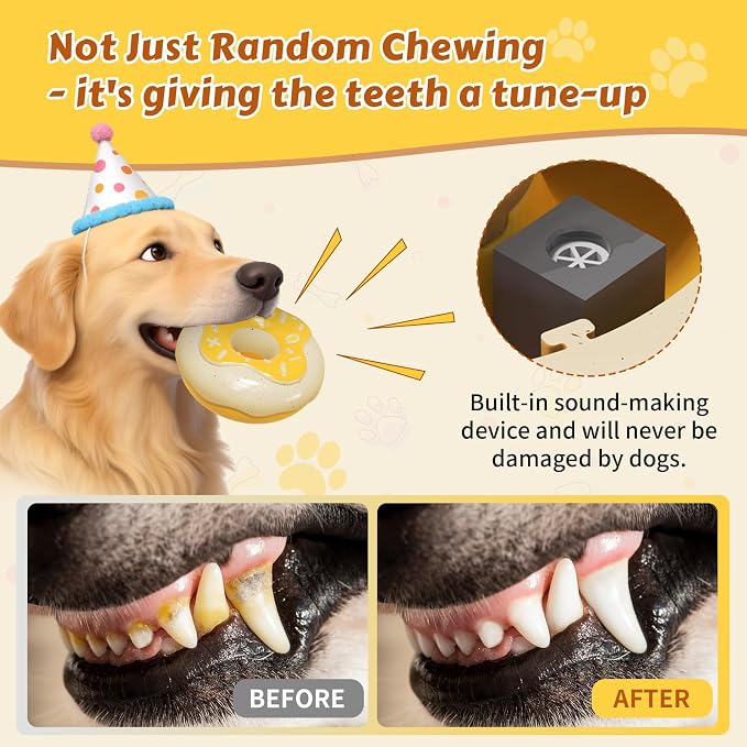 Tough Dog Chew Toys Indestructible Squeaky Toys for Aggressive Chewers Outdoor Swimming Interactive Tough Chew Toys for Medium and Large Dogs
