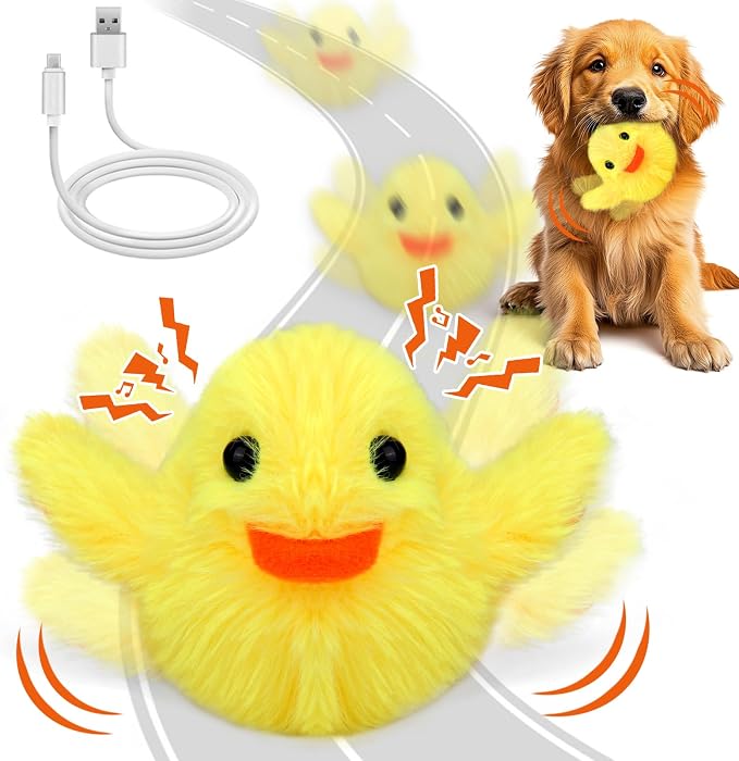 Mity rain Interactive Dog Toys Duck