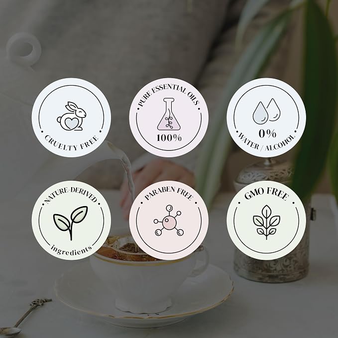 White Tea Essential Oils for Diffusers for Home, Nature-derived White Tea Diffuser Oil, Long-Lasting & Family-Friendly Diffuser Oils Scents, IFRA Certified, Cold Air & Ultrasonic - 4 oz