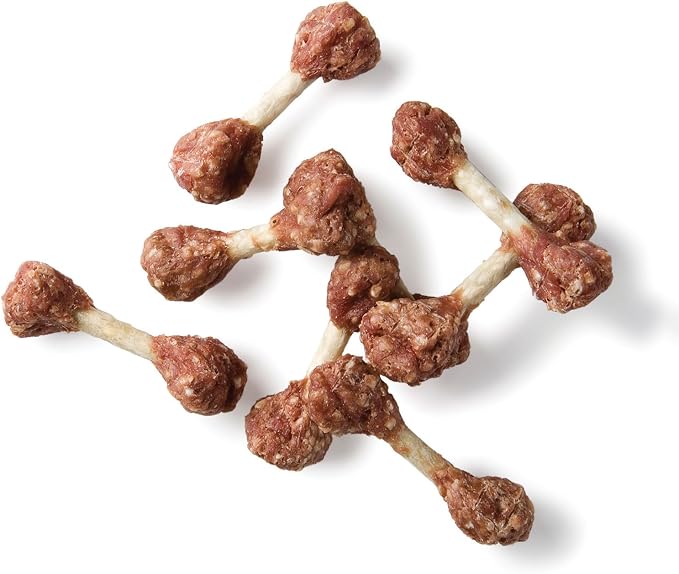 Pet 'n Shape Duck 'n Rice Dumbells - Natural Dog Treats, Duck, 3 Ounce | Premium duck breast, Rice recipe, Limited ingredients, Wheat and soy free, Bite-sized snack, For all life stages, Grain free