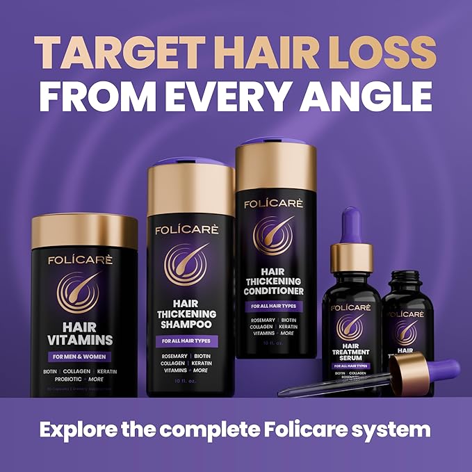 Thickening Hair Growth Conditioner For Women & Men, Biotin Conditioner, Intensive Repair for Thinning Damaged & Frizzy Hair, Split End Care, Sulfate & Paraben Free