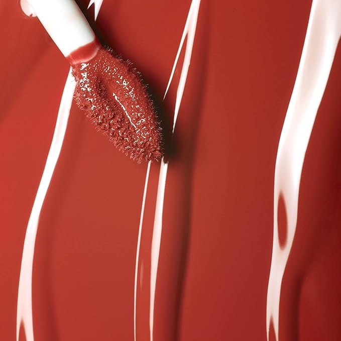 3INA MAKEUP - Vegan - Maquillage Sans Cruauté - The Lip Gloss 114 - Marron clair - Effet Miroir - Aspect Brillant - Texture Crémeuse - Hautement Pigmentée - Brillant à Lèvres avec Baguette