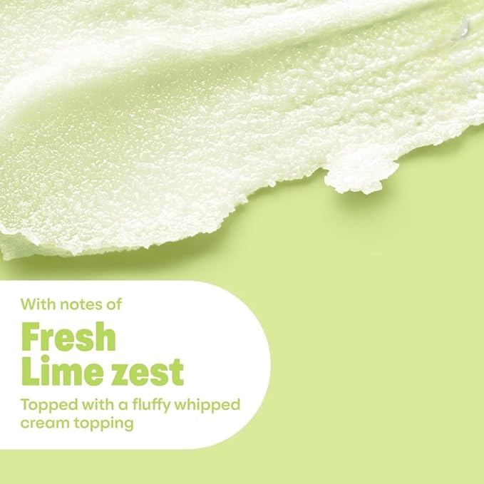 Dove x crumbl Limited Edition Key Lime Pie Nourishing Body Wash, 20 fl oz and Body Scrub, 15 oz Set