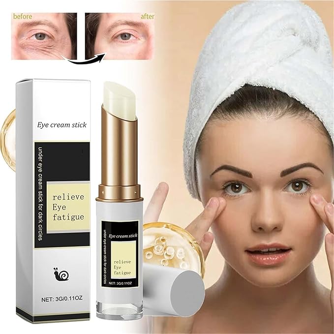 Mineral Oil Eye Stick - Hydrating Treatment To Minimize Puffiness & Fine Lines, Nourish Delicate Eye Area(#3,2pcs)