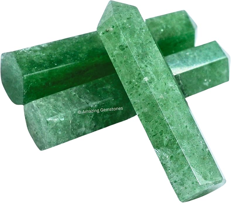 Amazing Gemstone Crystal Points Bulk Healing Crystals & Stones - Premium Single Terminated Healing Wand Point Bulk Crystals for Crafts, Crystal Grid, DIY Work