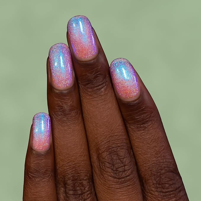 ILNP Flower Child - Soft Pink Shimmer Nail Polish, Chip Resistant Manicure, Non-Toxic, Vegan, Cruelty Free, 12ml